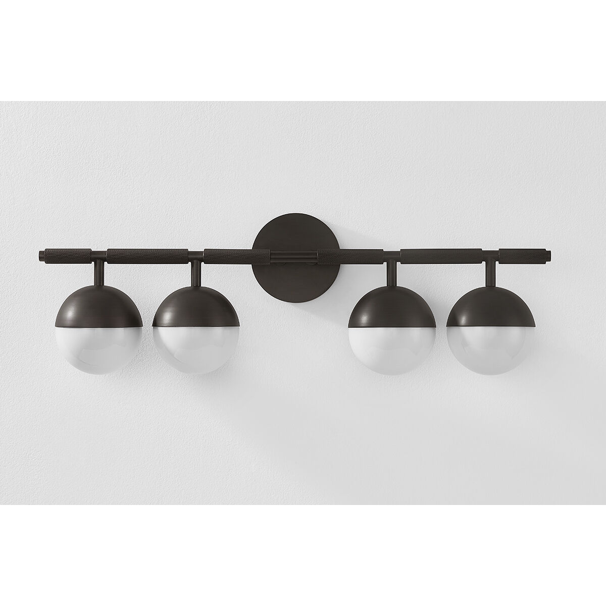 Enson 4 Light 25.5 inch Bronze Bath and Vanity Wall Light